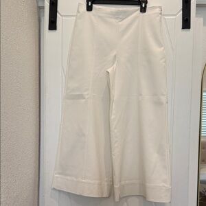 Chic Cream Wide-Leg Pants